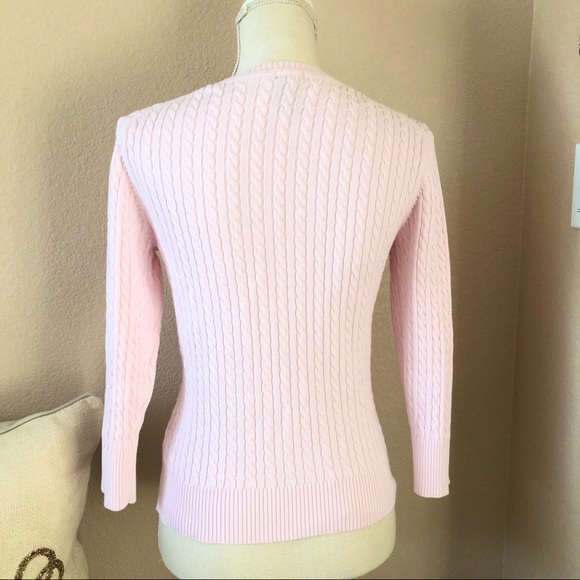 Gap Stretch Baby Pink knitted sweater med - Picture 4 of 5
